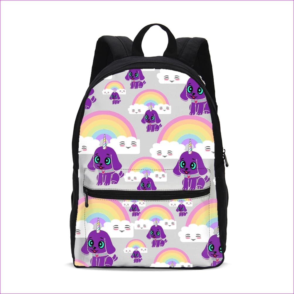 Bec's Uni-Pup Small Canvas Backpack - backpack at TFC&H Co.