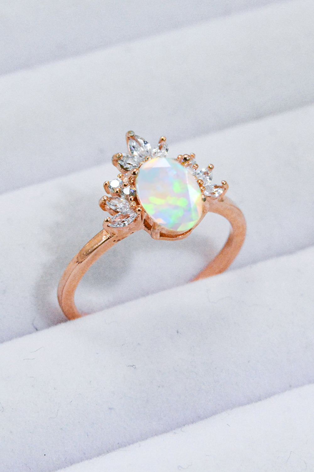 - Best Of Me 925 Sterling Silver Opal Ring - rings at TFC&H Co.