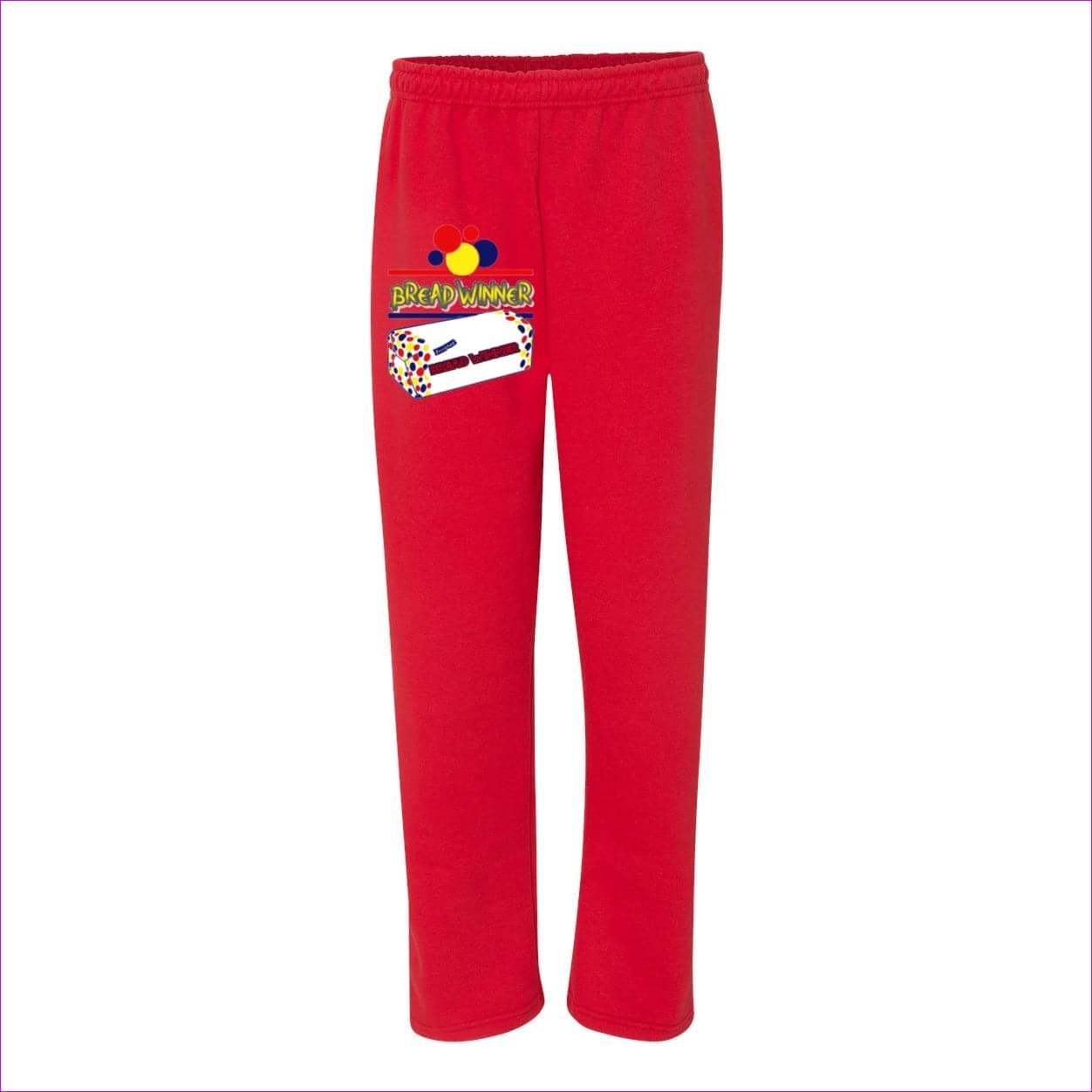 Red - Bread Winner Heavy Sweatpants with Pockets - mens sweatpants at TFC&H Co.