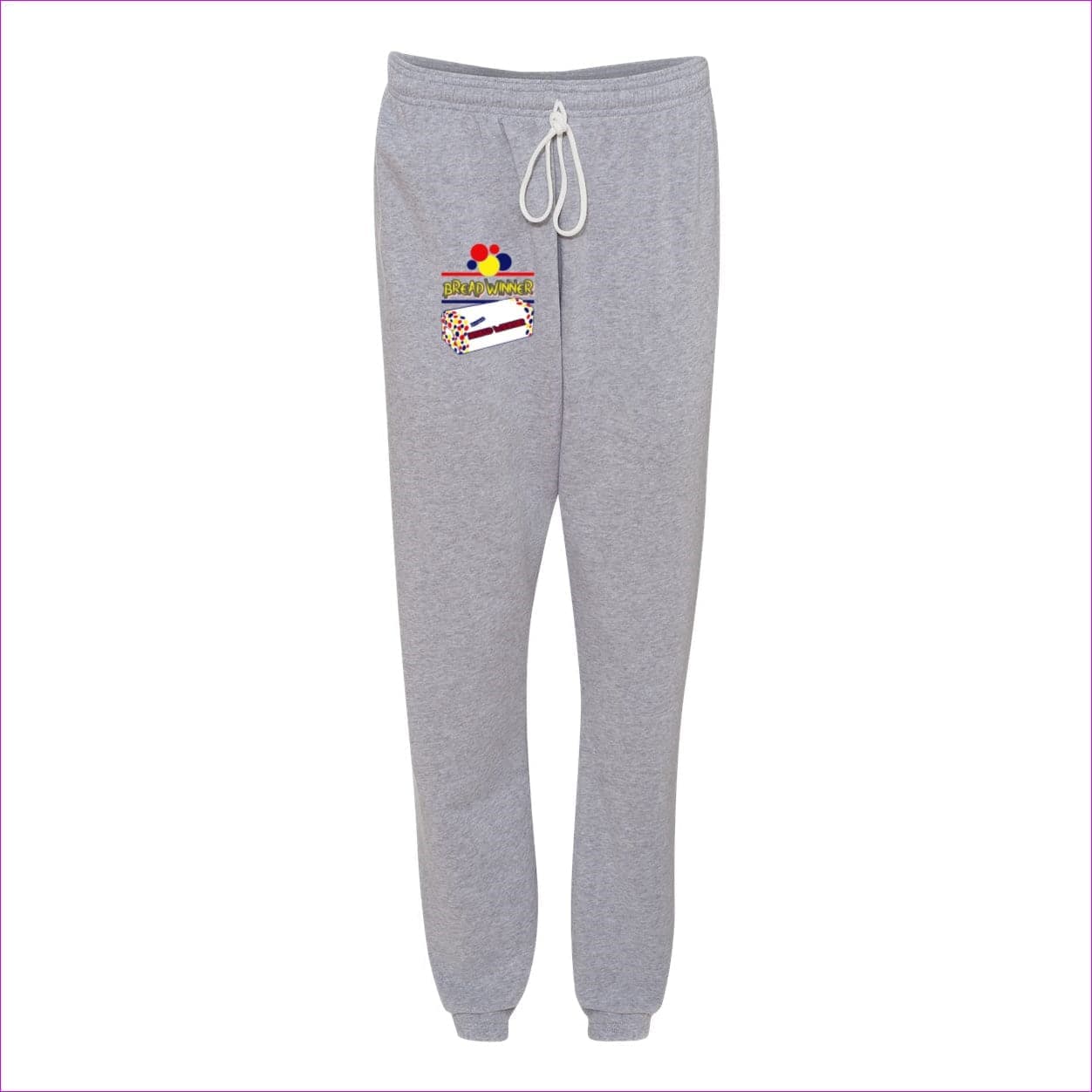 Athletic Heather Bread Winner Men's Long Scrunch Fleece Pant - men's sweatpants at TFC&H Co.