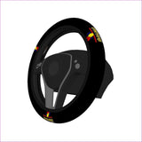 Universal Black - Bread Winner Steering Wheel Cover - Black - steering wheel cover at TFC&H Co.