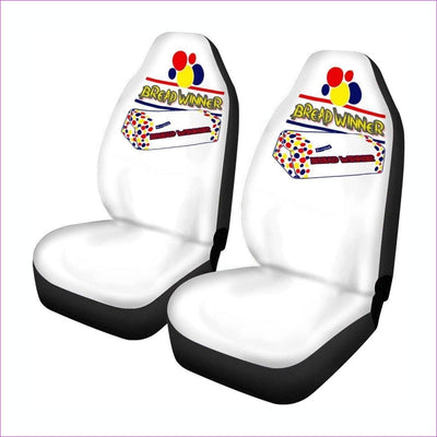 Universal White - Bread Winner Universal Car Seat Cover - car seat covers at TFC&H Co.