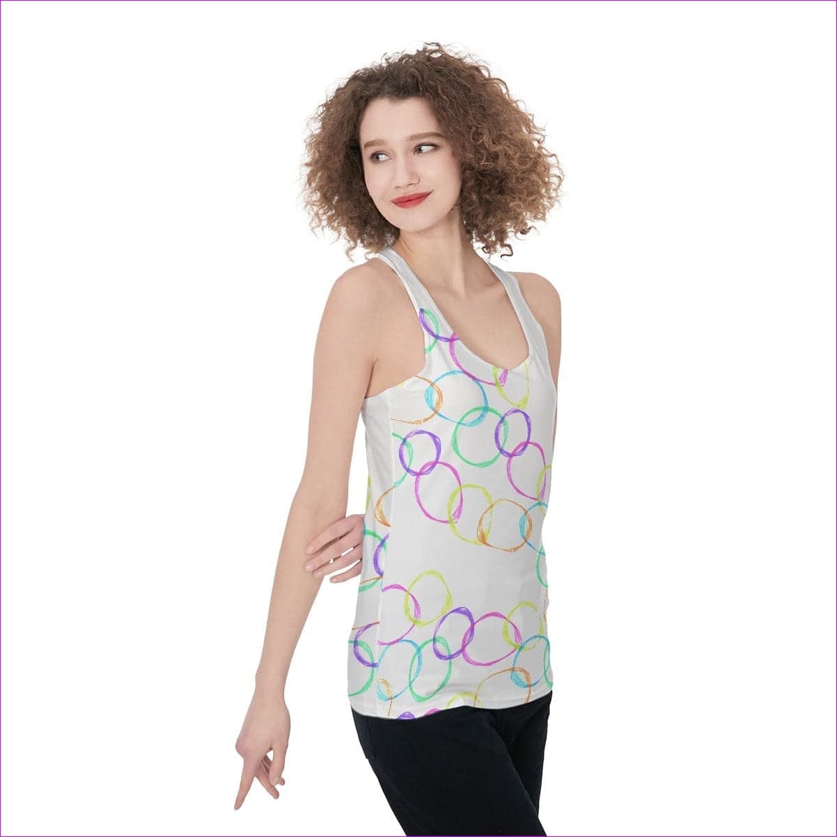 - Bubbles Womens Racerback Tank Top - womens tank top at TFC&H Co.
