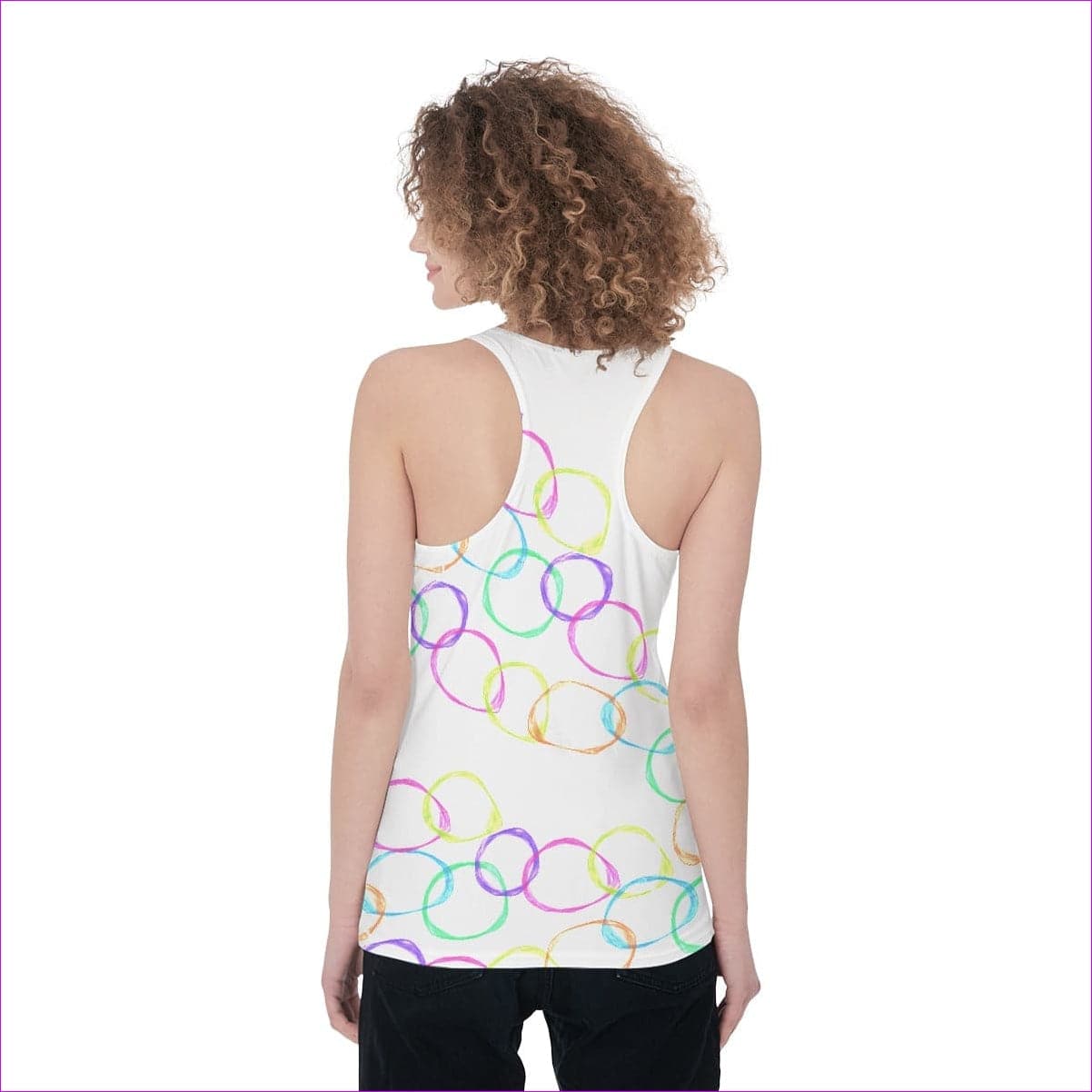 - Bubbles Womens Racerback Tank Top - womens tank top at TFC&H Co.