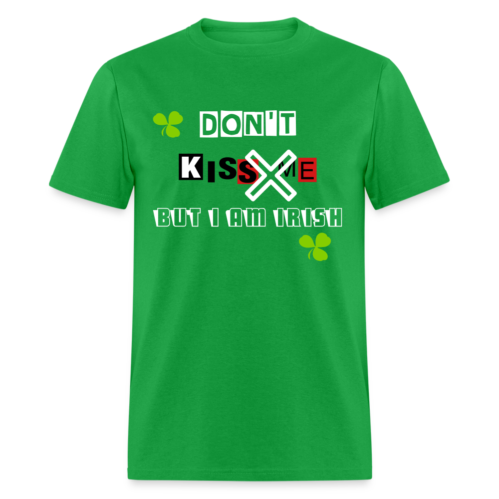 bright green - But I Am Irish Classic Men's T-Shirt - Ships from The US - Unisex Classic T-Shirt | Fruit of the Loom 3930 at TFC&H Co.