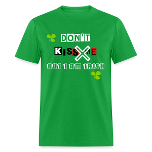 bright green - But I Am Irish Classic Men's T-Shirt - Ships from The US - Unisex Classic T-Shirt | Fruit of the Loom 3930 at TFC&H Co.