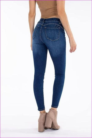 - Butt Lifting High Rise Jeans - womens jeans at TFC&H Co.