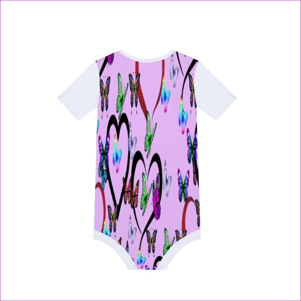 Butterfly Love Baby's Short Sleeve Romper - infant onesie at TFC&H Co.