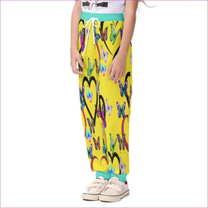 Butterfly Love Kids Casual Pants - kid's pants at TFC&H Co.