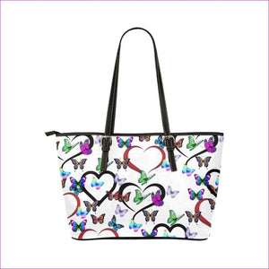 Butterfly Love Leather Tote Bag - handbags at TFC&H Co.