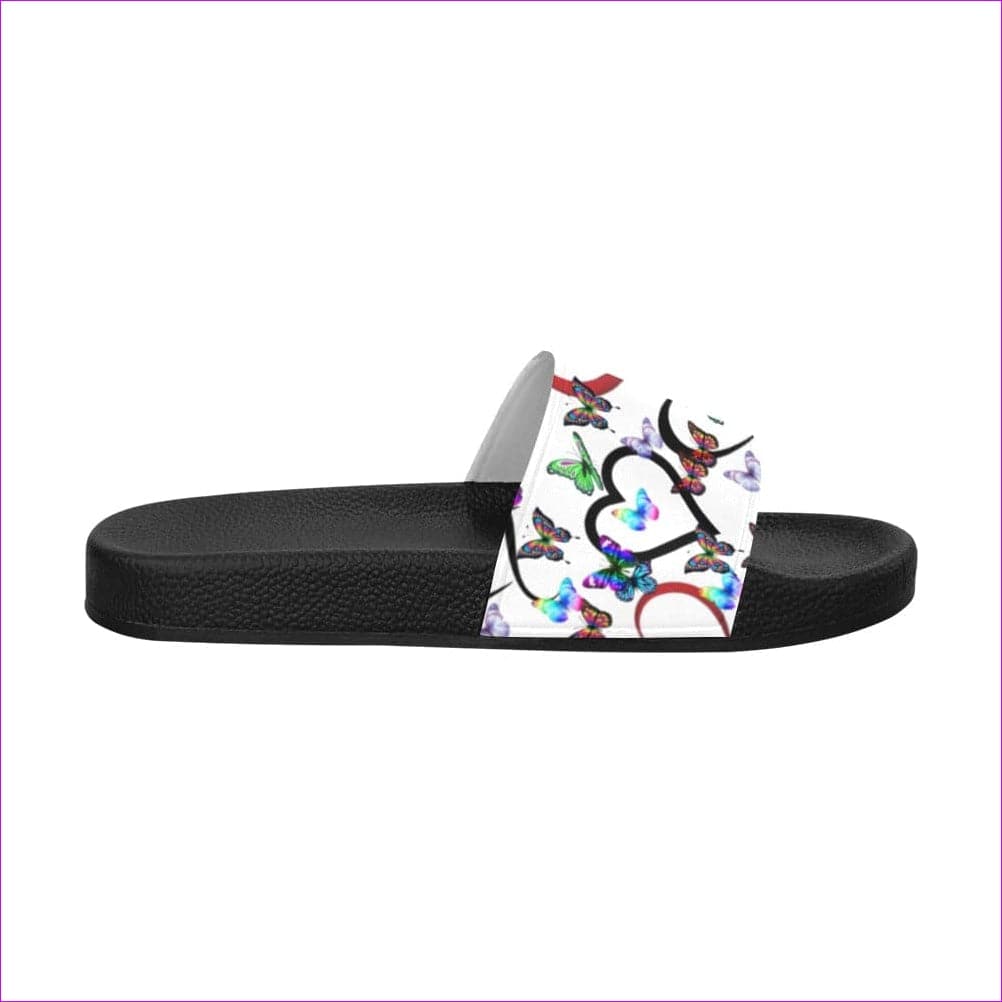 ButterFly Love Womens slides - women's slides at TFC&H Co.