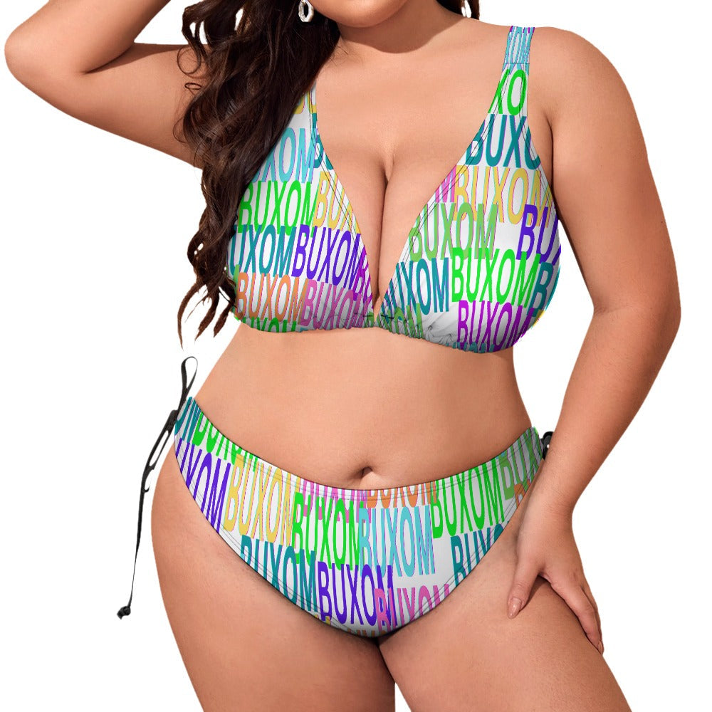 - Buxom Voluptuous (+) Plus Size Bikini Swimsuit - womens bikini set at TFC&H Co.