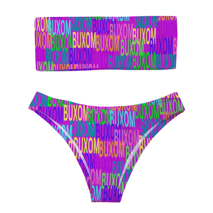 Buxom Women's Bandeau Bikini Set - women's bikini set at TFC&H Co.