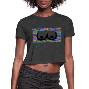 - Buxom Women's Cropped T-Shirt - Ships from The US - Womens Cropped T-Shirt | Bella+Canvas B8882 at TFC&H Co.