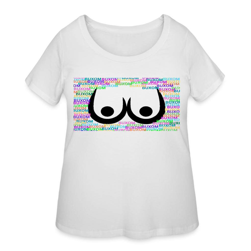 - Buxom Women’s Curvy T-Shirt - Ships from The US - Women’s Curvy T-Shirt | LAT 3804 at TFC&H Co.