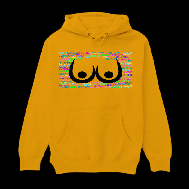 UNISEX HOODIE GOLD - Buxom Women's Hoodie - Ships from The US - womens hoodie at TFC&H Co.