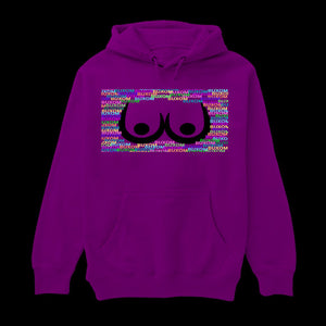UNISEX HOODIE PURPLE - Buxom Women's Hoodie - Ships from The US - womens hoodie at TFC&H Co.