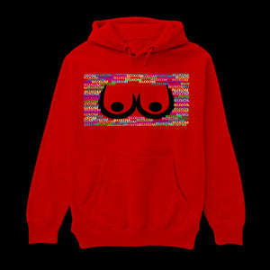 UNISEX HOODIE RED - Buxom Women's Hoodie - Ships from The US - womens hoodie at TFC&H Co.
