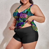 BLACK - Buxom Women's Swimsuit Voluptuous (+) Plus Size - womens swimsuit at TFC&H Co.