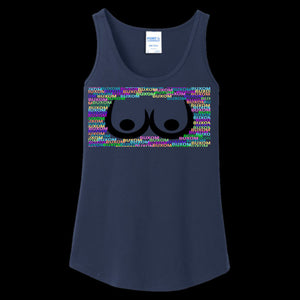 WOMENS TANK TOP NAVY - Buxom Women's Tank Top - Ships from The US - womens tank top at TFC&H Co.