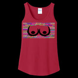 WOMENS TANK TOP RED - Buxom Women's Tank Top - Ships from The US - womens tank top at TFC&H Co.