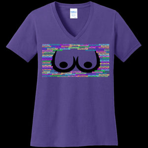 - Buxom Women's V-Neck Tee -Ships from The US - womens t-shirt at TFC&H Co.