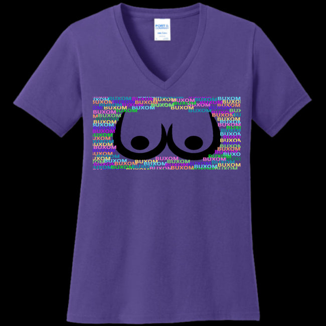 - Buxom Women's V-Neck Tee -Ships from The US - womens t-shirt at TFC&H Co.