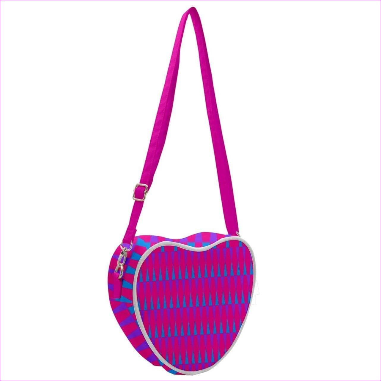 Candy Checkered Heart Shoulder Bag - handbag at TFC&H Co.