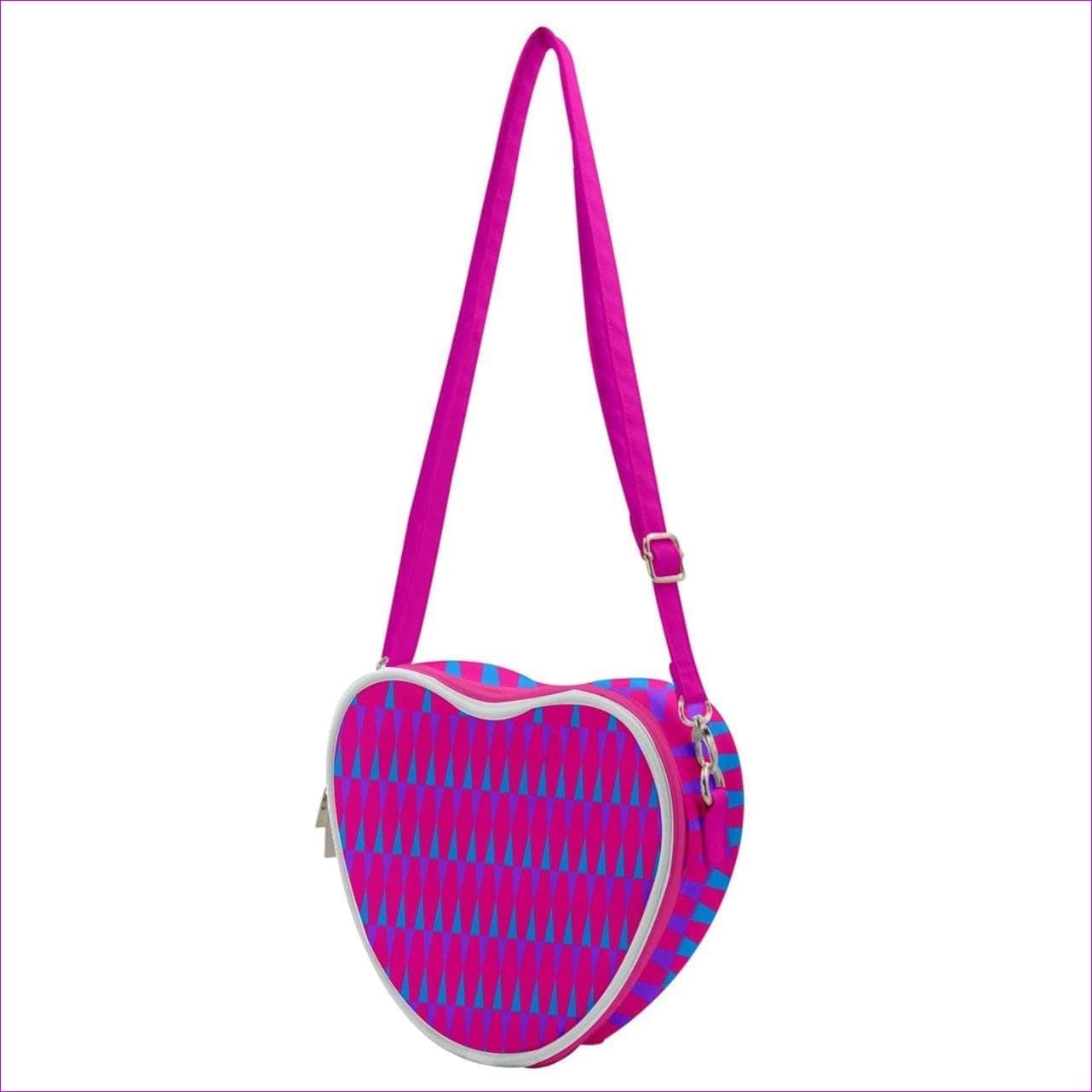 Candy Checkered Heart Shoulder Bag - handbag at TFC&H Co.