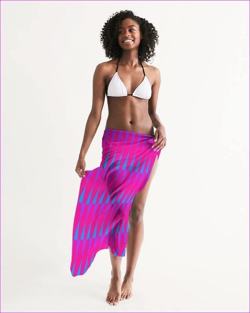 Candy Checkered Swim Cover Up - swim cover up at TFC&H Co.