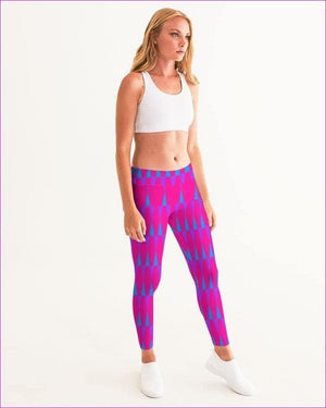 - Candy Checkered Womens Yoga Pants - womens leggings at TFC&H Co.