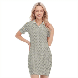 - Cash Womens Polo Collar Dress - womens dress at TFC&H Co.