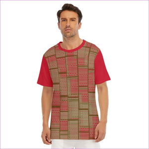 Red - Chained 2 Men's O-Neck T-Shirt | 100% Cotton - mens t-shirt at TFC&H Co.