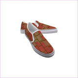 Red - Chained 2 Womens Slip On Sneakers - womens slip-on sneakers at TFC&H Co.