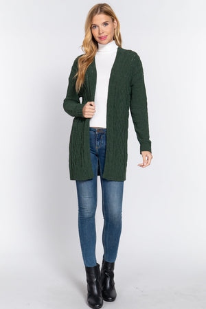 - Chenille Sweater Cardigan - 3 colors - Ships from The US - womens cardigan at TFC&H Co.