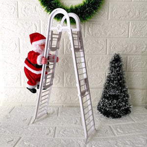 - Christmas Climbing Ladder Electric Santa Claus - Christmas Decoration at TFC&H Co.