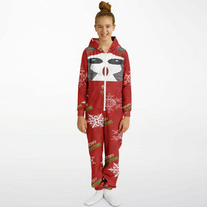 - Christmas Reindeer Premium Kids Christmas Jumpsuit 10 - 18 - Fashion Youth Jumpsuit - AOP at TFC&H Co.