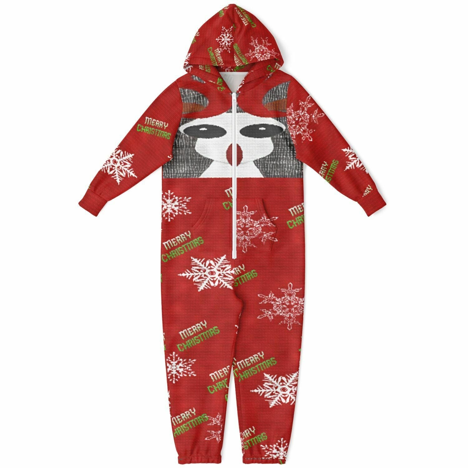 - Christmas Reindeer Premium Toddlers Christmas Jumpsuit 2T - 8 - Fashion Kids Jumpsuit - AOP at TFC&H Co.