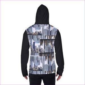 - City Blocks Men's Heavy Fleece Hoodie With Mask - mens hoodie with face mask at TFC&H Co.