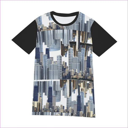 City Blocks Men's O-Neck T-Shirt | 100% Cotton - men's t-shirt at TFC&H Co.