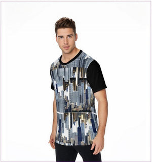 - City Blocks Men's O-Neck T-Shirt - mens t-shirt at TFC&H Co.