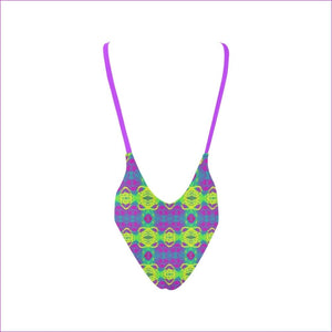 - Club Lights Womens Halter Straps Backless Swimsuit - 3 strap options - womens one piece swimsuit at TFC&H Co.