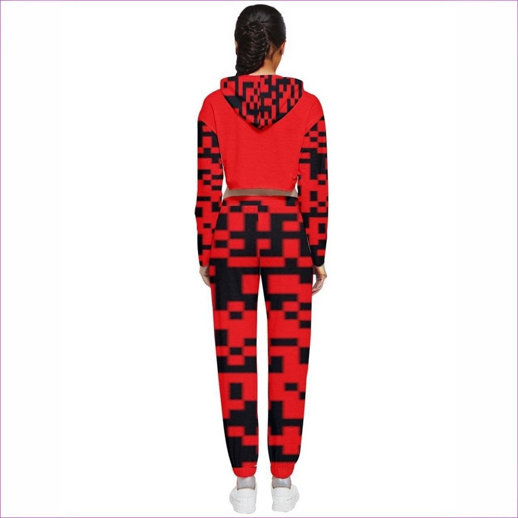 - Code Clothing Cropped Zip Up Lounge Set - 5 colors - womens jogging set at TFC&H Co.