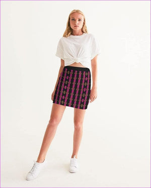 Coined Womens Mini Skirt - women's skirt at TFC&H Co.