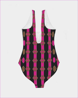 Coined Womens One-Piece Swimsuit - women's one piece swimsuit at TFC&H Co.