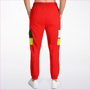 Color Block Astute Premium Cargo Sweatpants - Fashion Cargo Sweatpants - AOP at TFC&H Co.