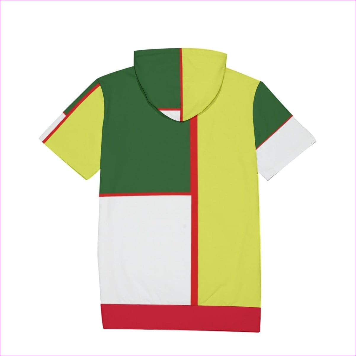 - Color Block Men's T-Shirt With Hood | 100% Cotton - Mens Hoodies at TFC&H Co.