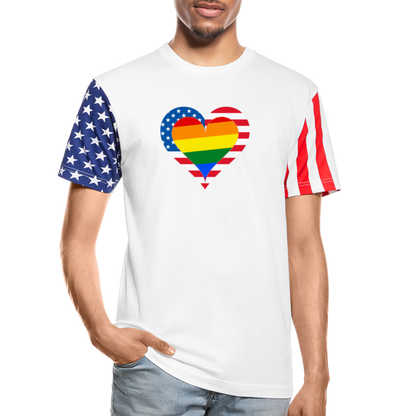 Country & Pride Adult Stars & Stripes T-Shirt | LAT Code Five™ 3976 - Ships from The USA - Adult Stars & Stripes T-Shirt | LAT Code Five™ 3976 at TFC&H Co.
