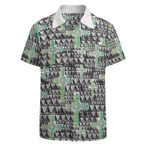 - Cross Men's Button-Up Shirt - Mens Button-Up Shirt at TFC&H Co.