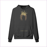 Black - Crowned Dreadz Fleece Hoodie - Mens Hoodies at TFC&H Co.